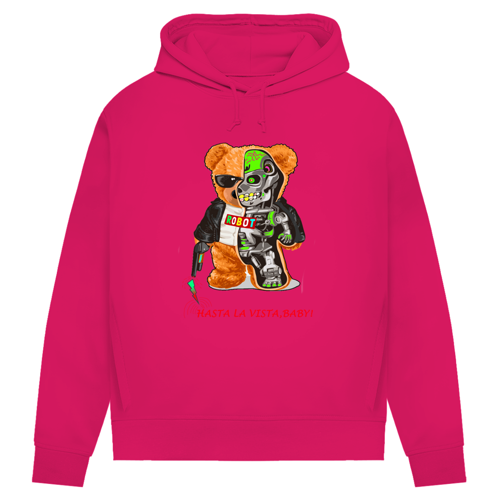 Damen Premium Bio Hoodie Bär
