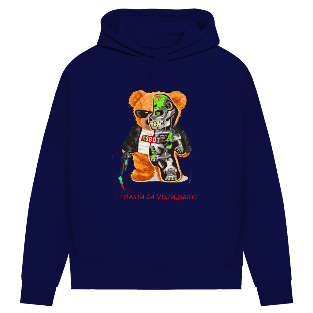 Damen Premium Bio Hoodie Bär