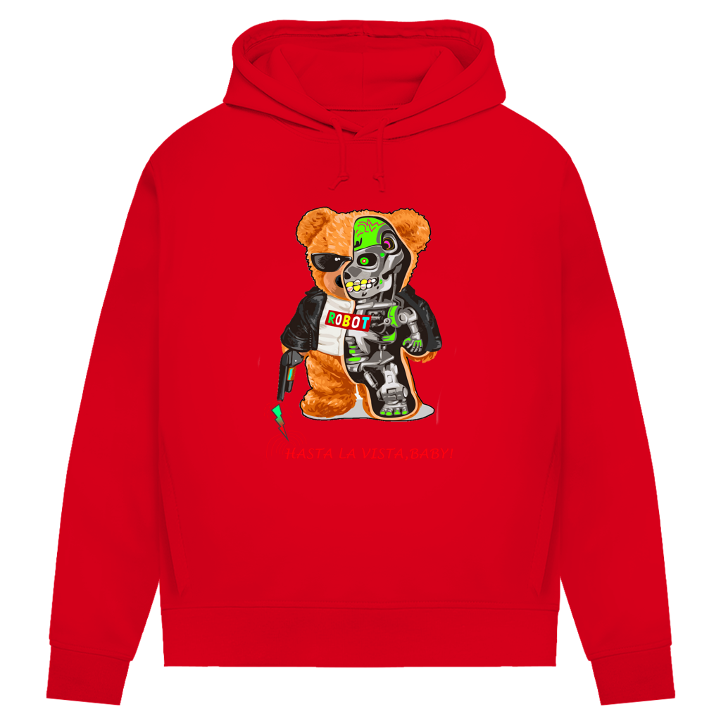 Damen Premium Bio Hoodie Bär