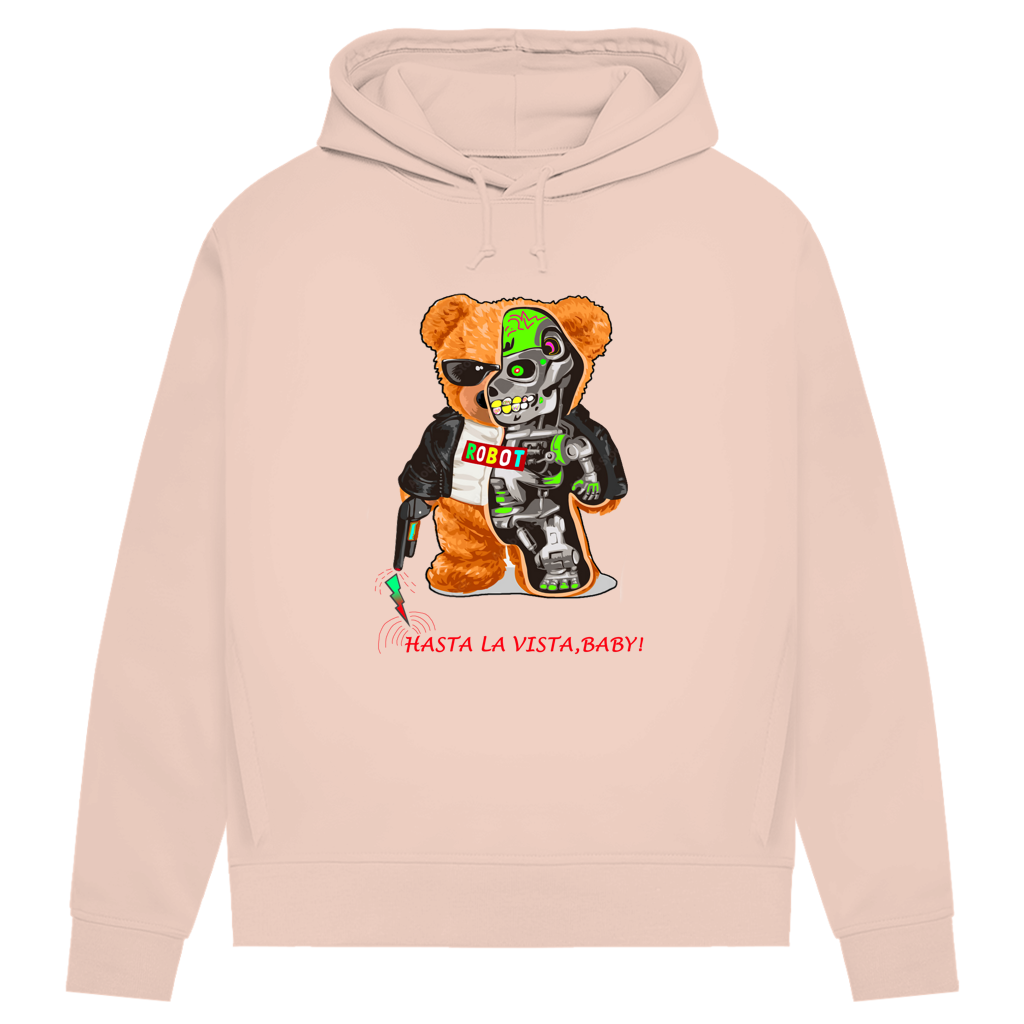 Damen Premium Bio Hoodie Bär