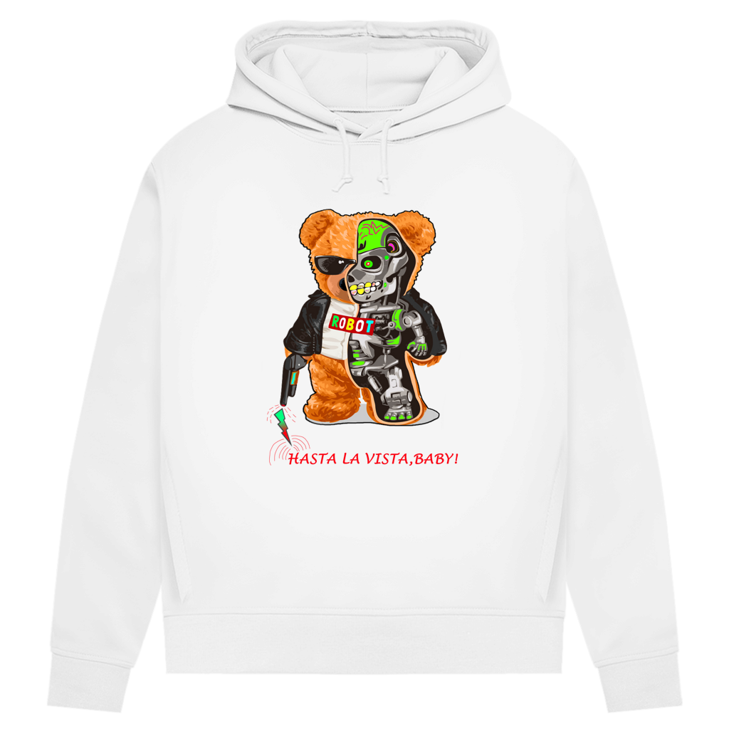 Damen Premium Bio Hoodie Bär