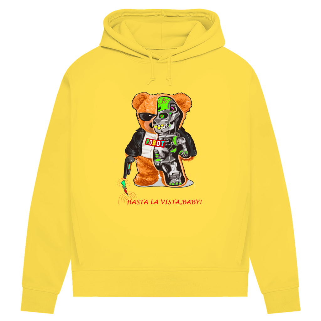 Damen Premium Bio Hoodie Bär