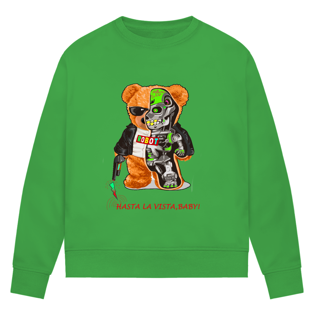 Damen Premium Bio Sweatshirt Bär