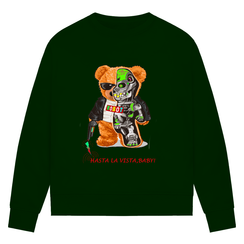 Damen Premium Bio Sweatshirt Bär