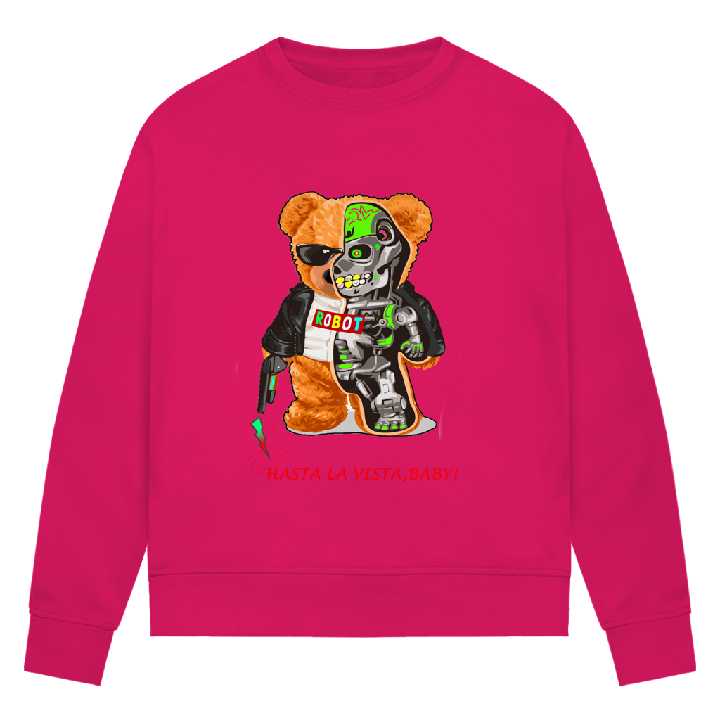 Damen Premium Bio Sweatshirt Bär