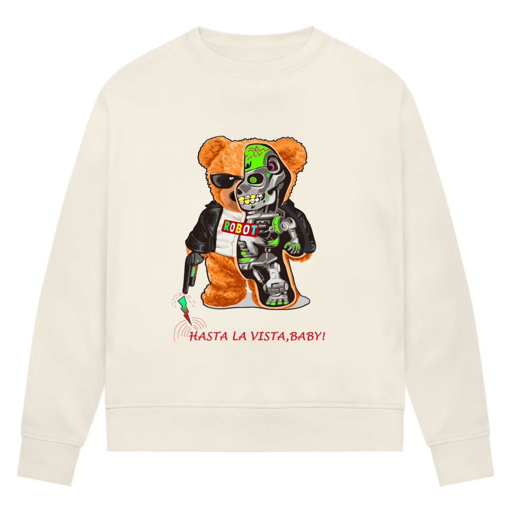 Damen Premium Bio Sweatshirt Bär