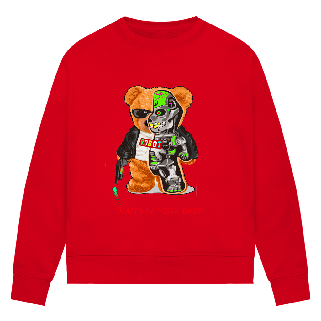 Damen Premium Bio Sweatshirt Bär