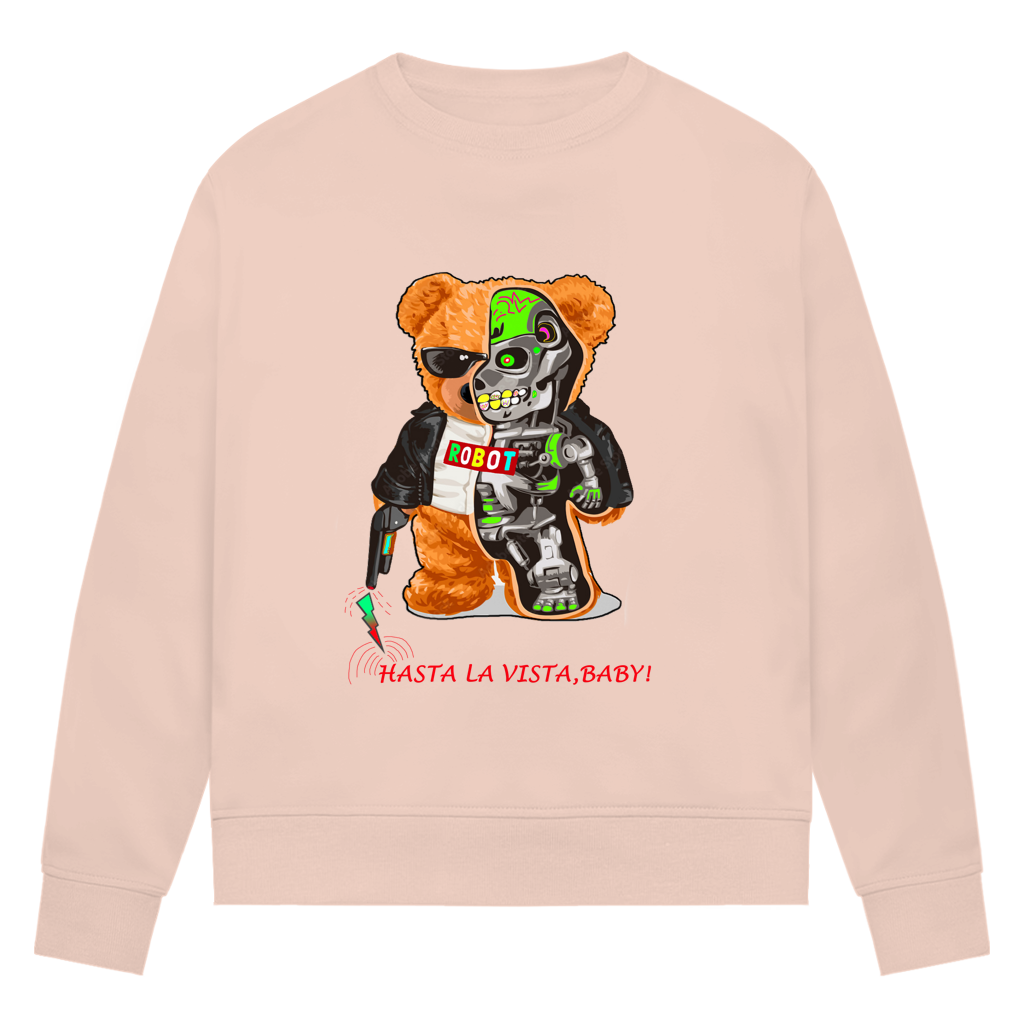 Damen Premium Bio Sweatshirt Bär