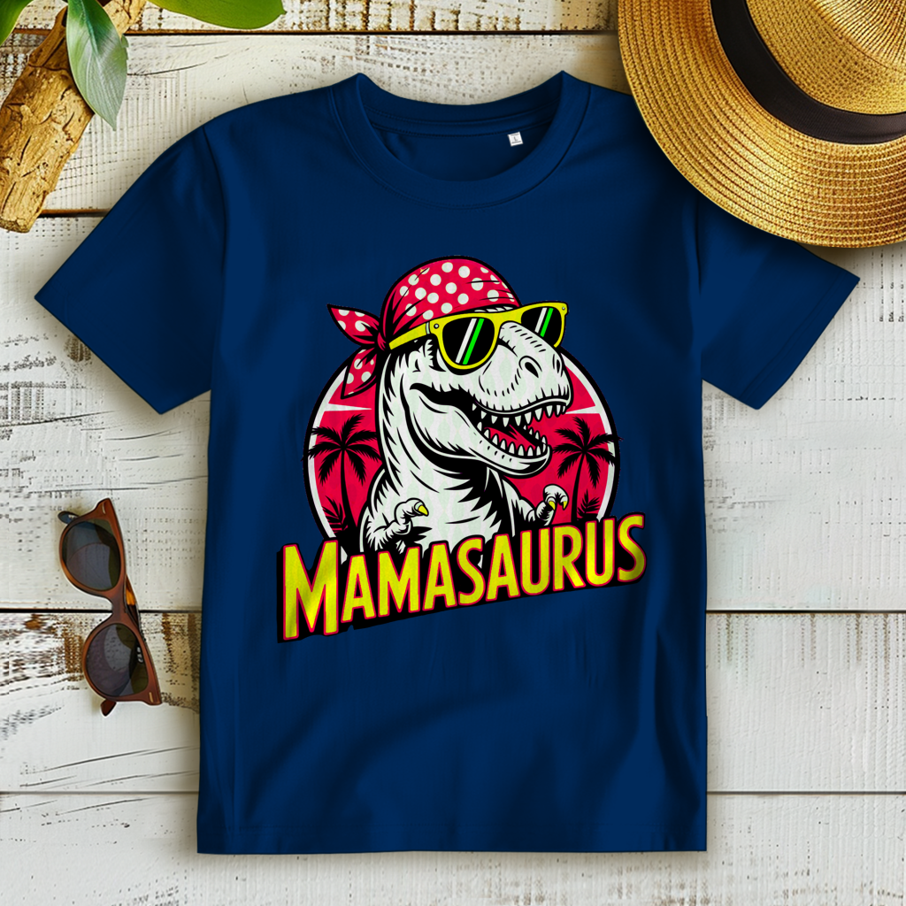 Damen Premium Bio T-Shirt Mamasaurus