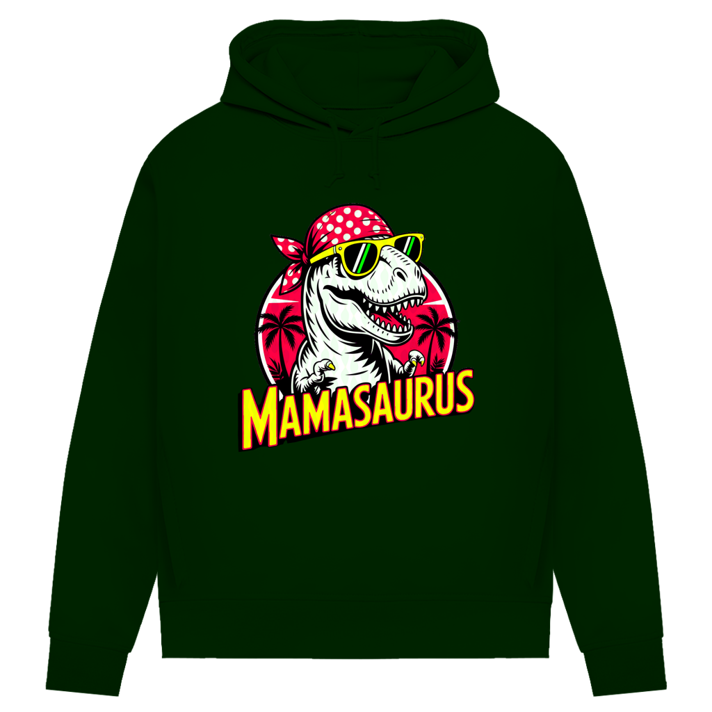 Damen Premium Bio Hoodie Mamasaurus