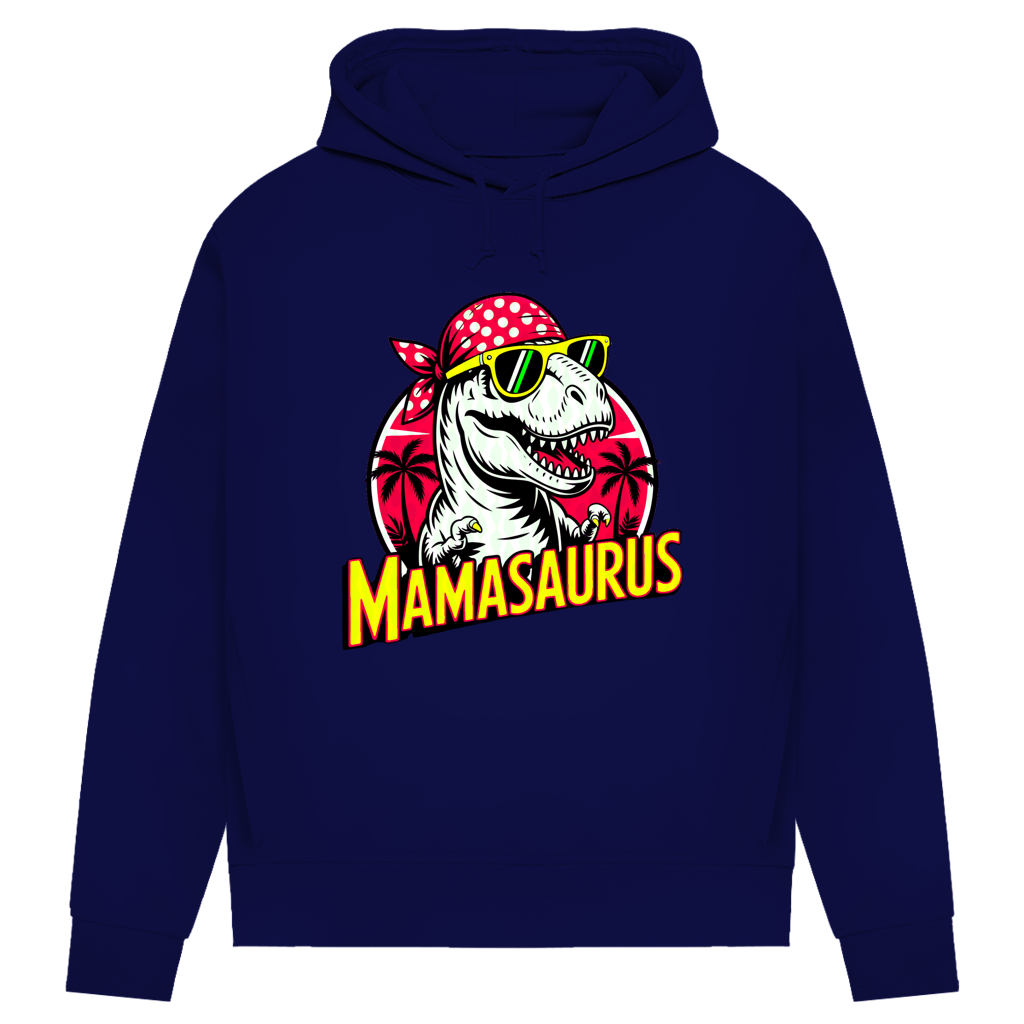 Damen Premium Bio Hoodie Mamasaurus