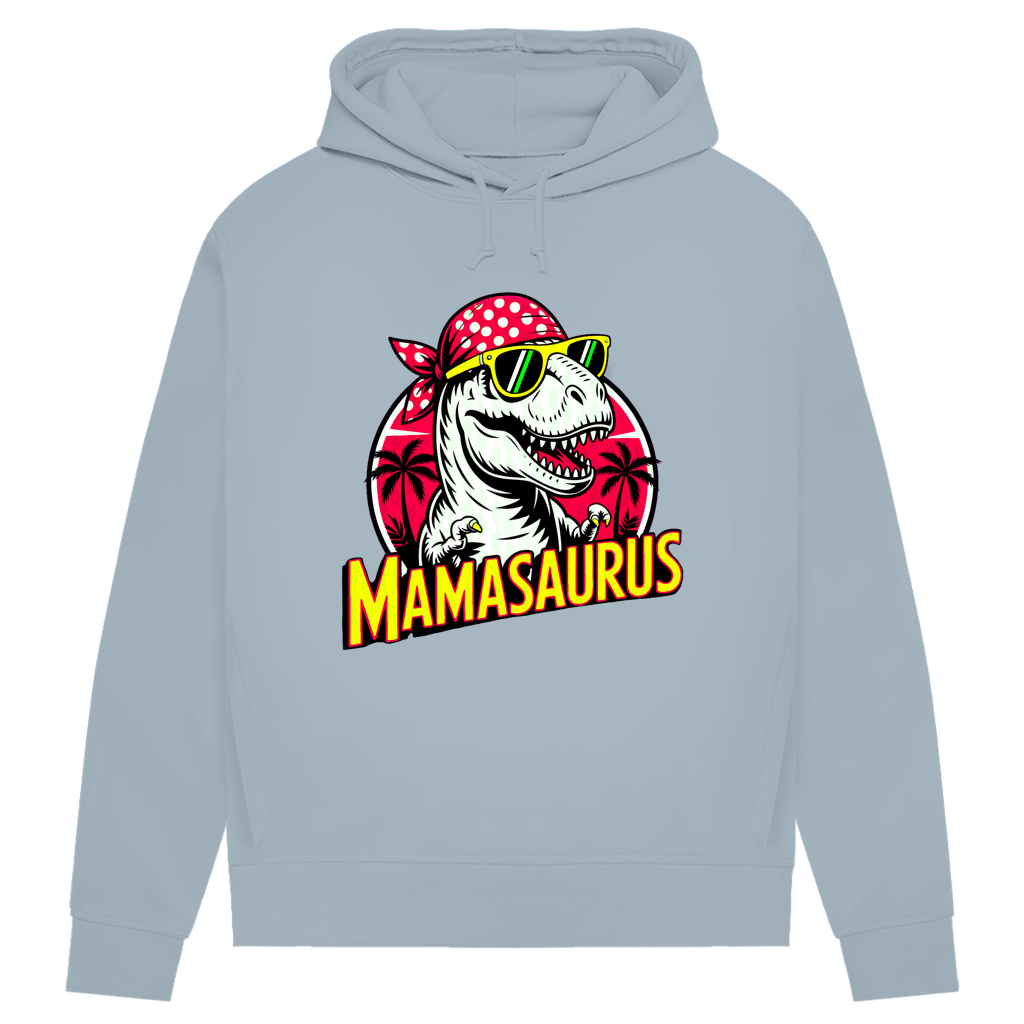 Damen Premium Bio Hoodie Mamasaurus