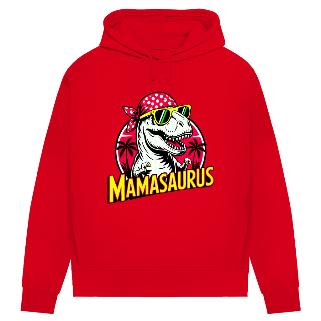 Damen Premium Bio Hoodie Mamasaurus