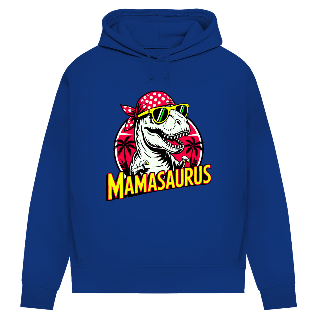 Damen Premium Bio Hoodie Mamasaurus