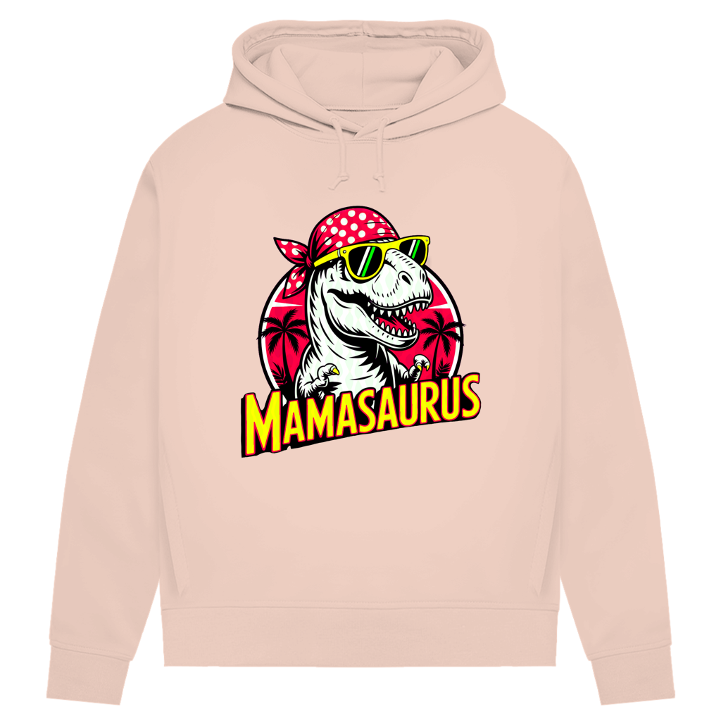 Damen Premium Bio Hoodie Mamasaurus