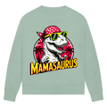 Damen Premium Bio Sweatshirt Mamasaurus