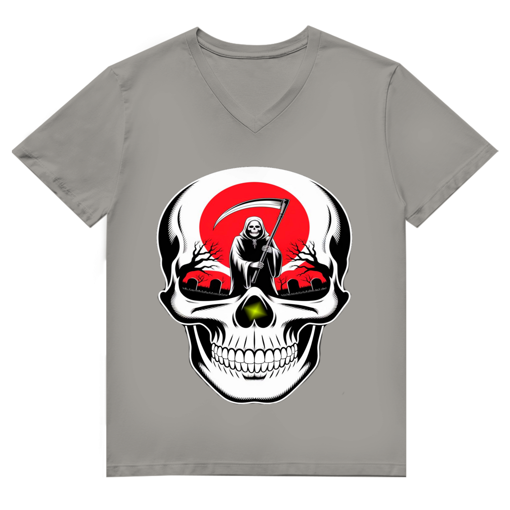 Herren Premium Bio V-Neck T-Shirt Tod