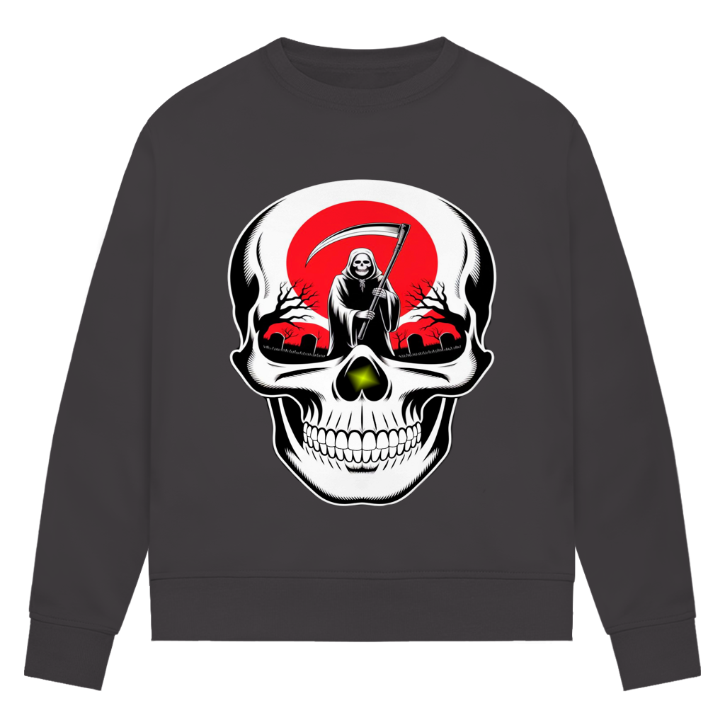 Damen Premium Bio Sweatshirt Tod