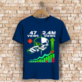 Herren Premium Bio T-Shirt Algorhythm Skull