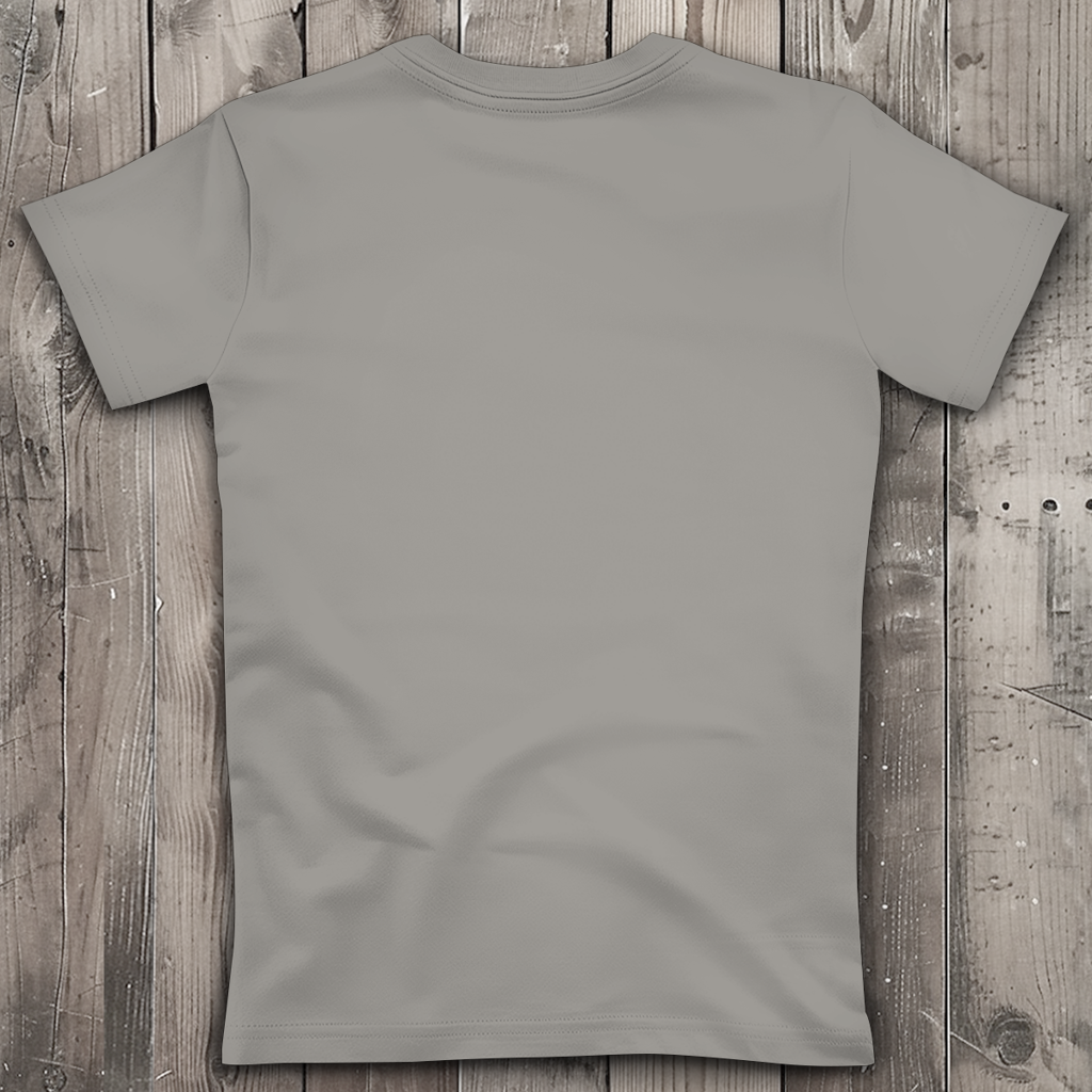 Damen Premium Bio V-Neck T-Shirt Algorhythm Skull