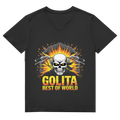 Herren Premium Bio V-Neck T-Shirt Golita