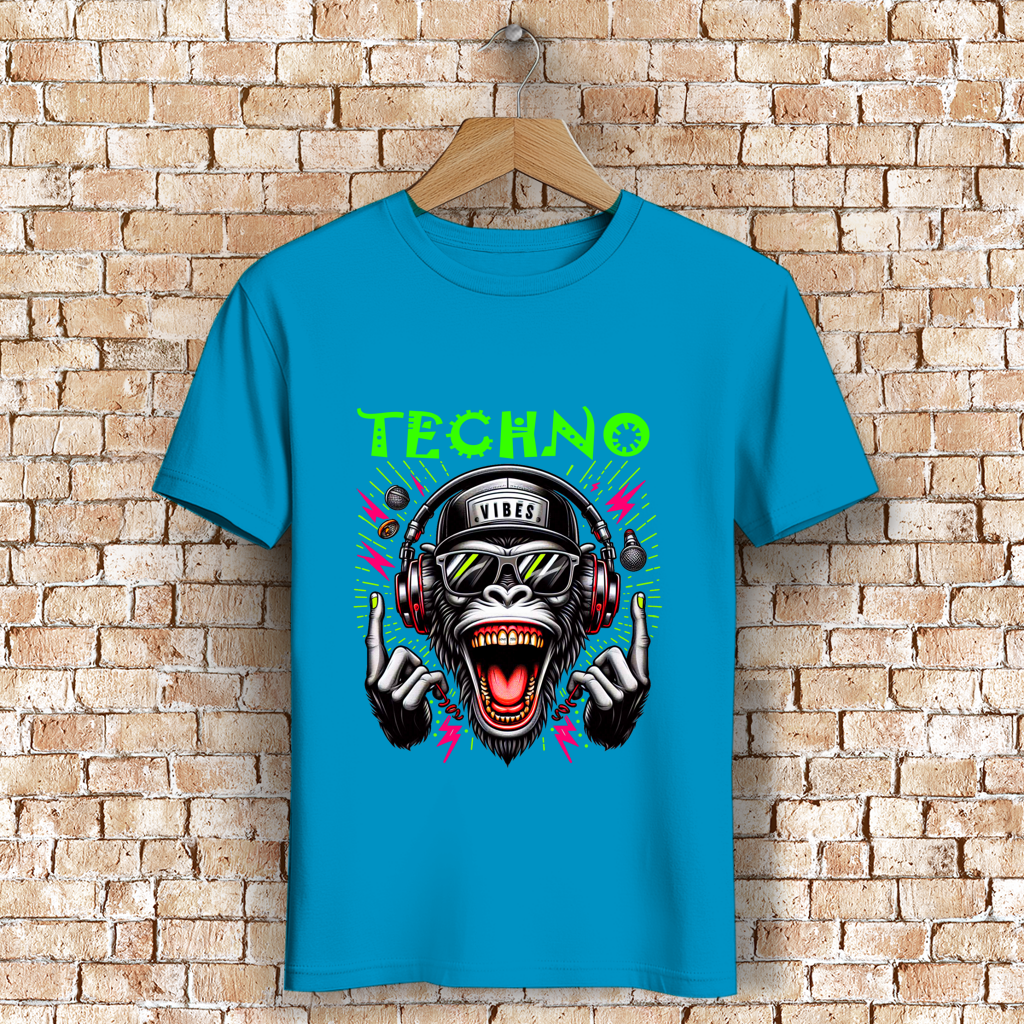 Herren Premium Bio T-Shirt Techno
