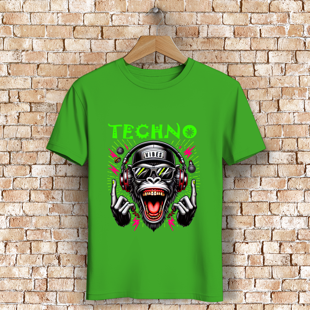 Herren Premium Bio T-Shirt Techno