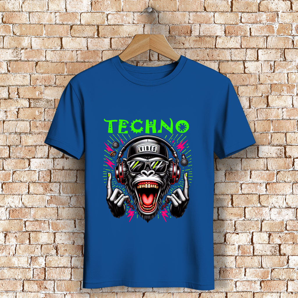 Herren Premium Bio T-Shirt Techno
