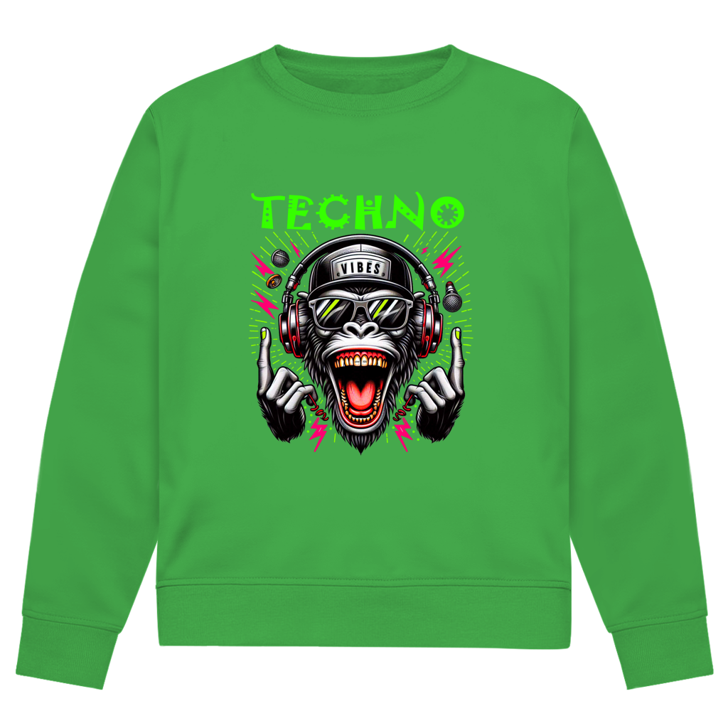 Herren Premium Bio Sweatshirt Techno