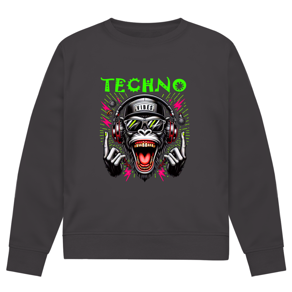Herren Premium Bio Sweatshirt Techno