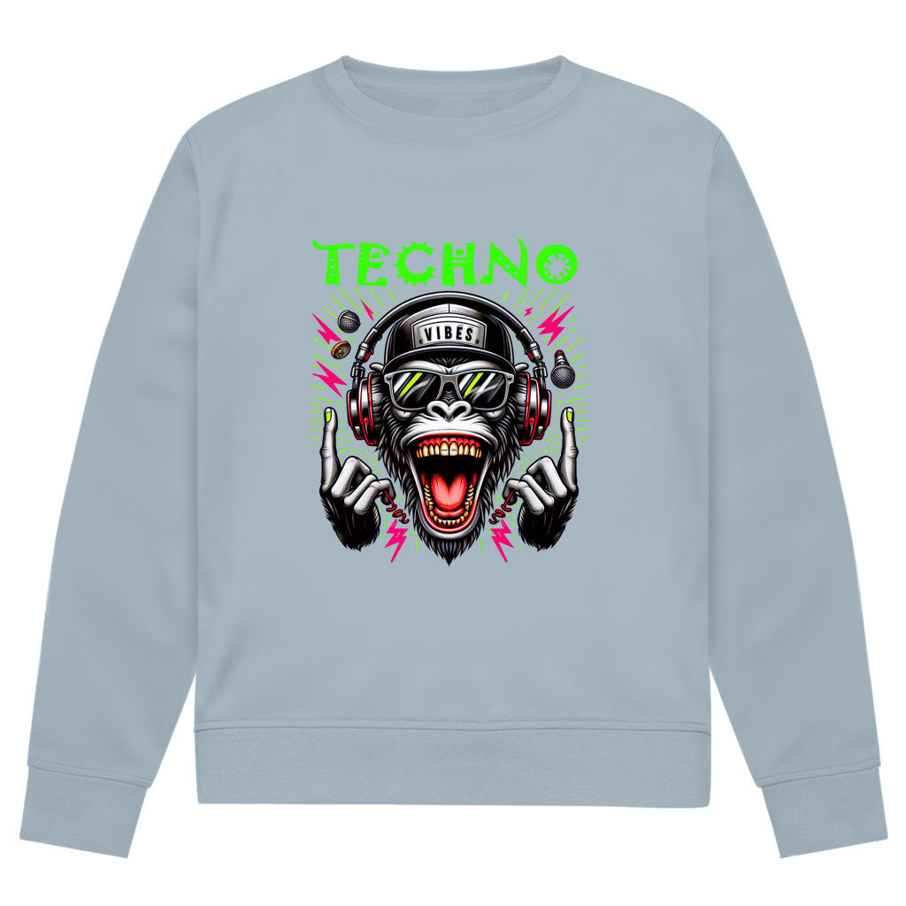 Herren Premium Bio Sweatshirt Techno
