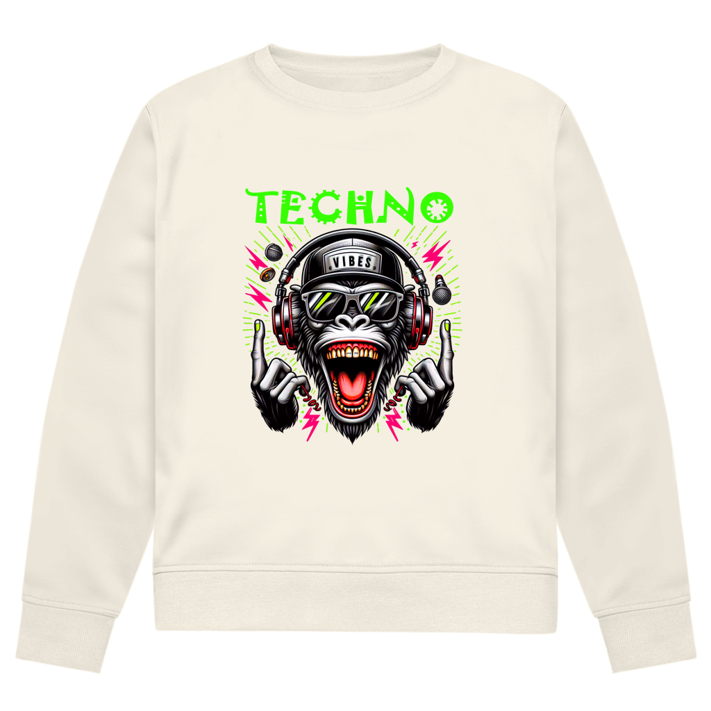 Herren Premium Bio Sweatshirt Techno