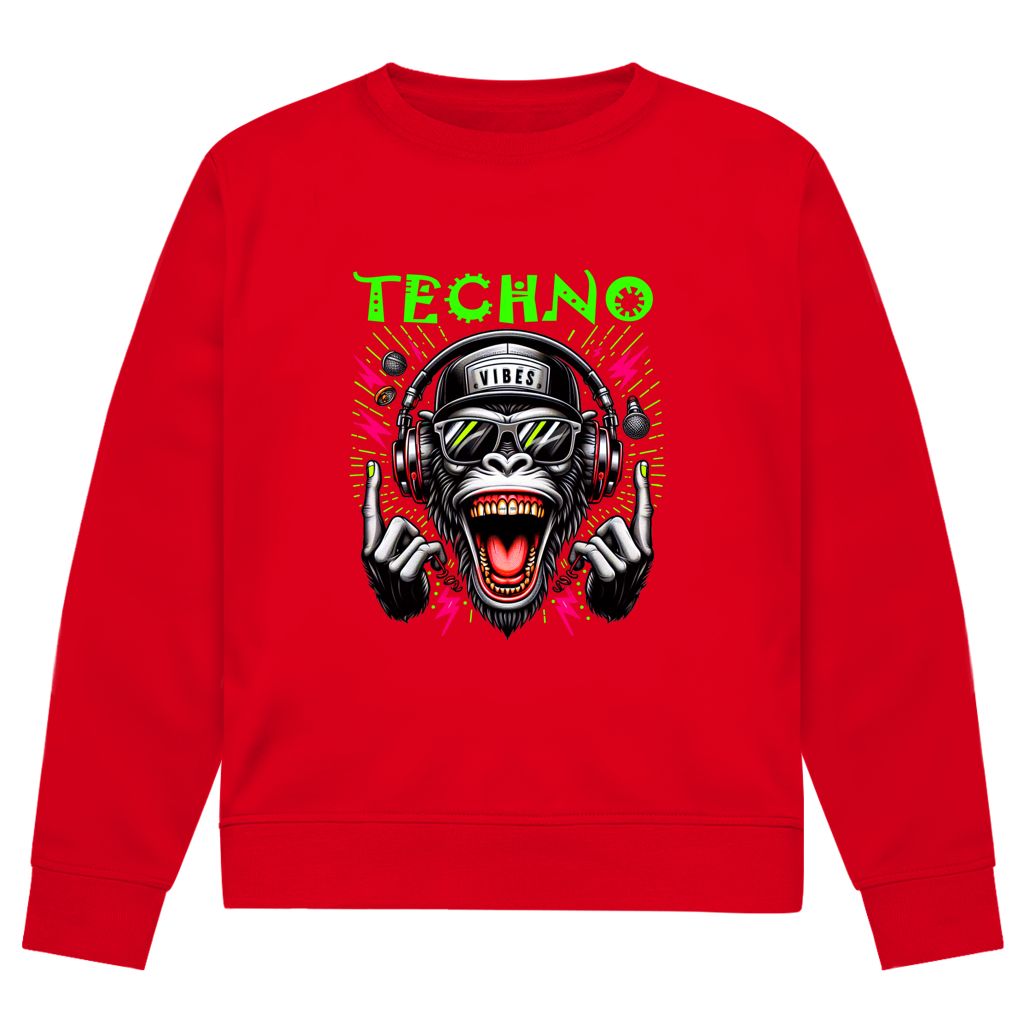 Herren Premium Bio Sweatshirt Techno