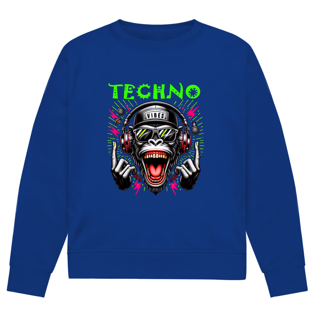 Herren Premium Bio Sweatshirt Techno