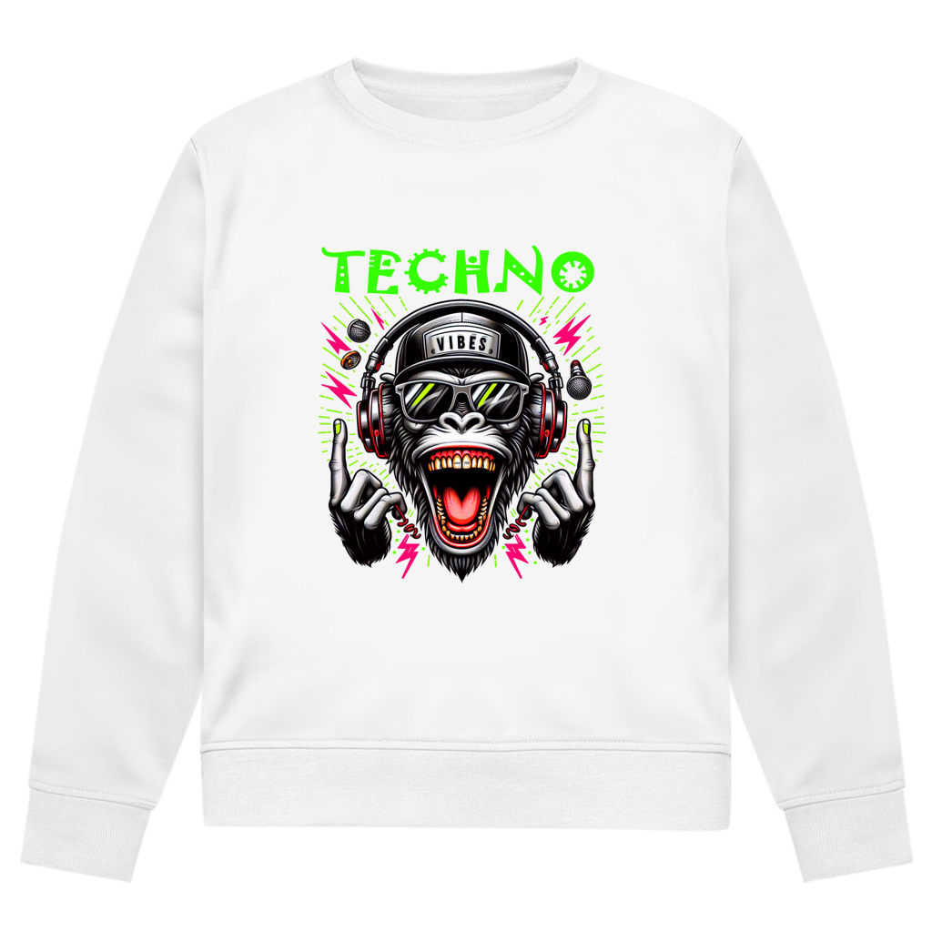 Herren Premium Bio Sweatshirt Techno