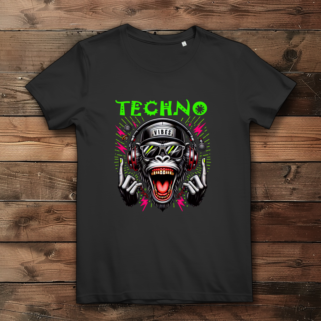 Damen Premium Bio T-Shirt Techno