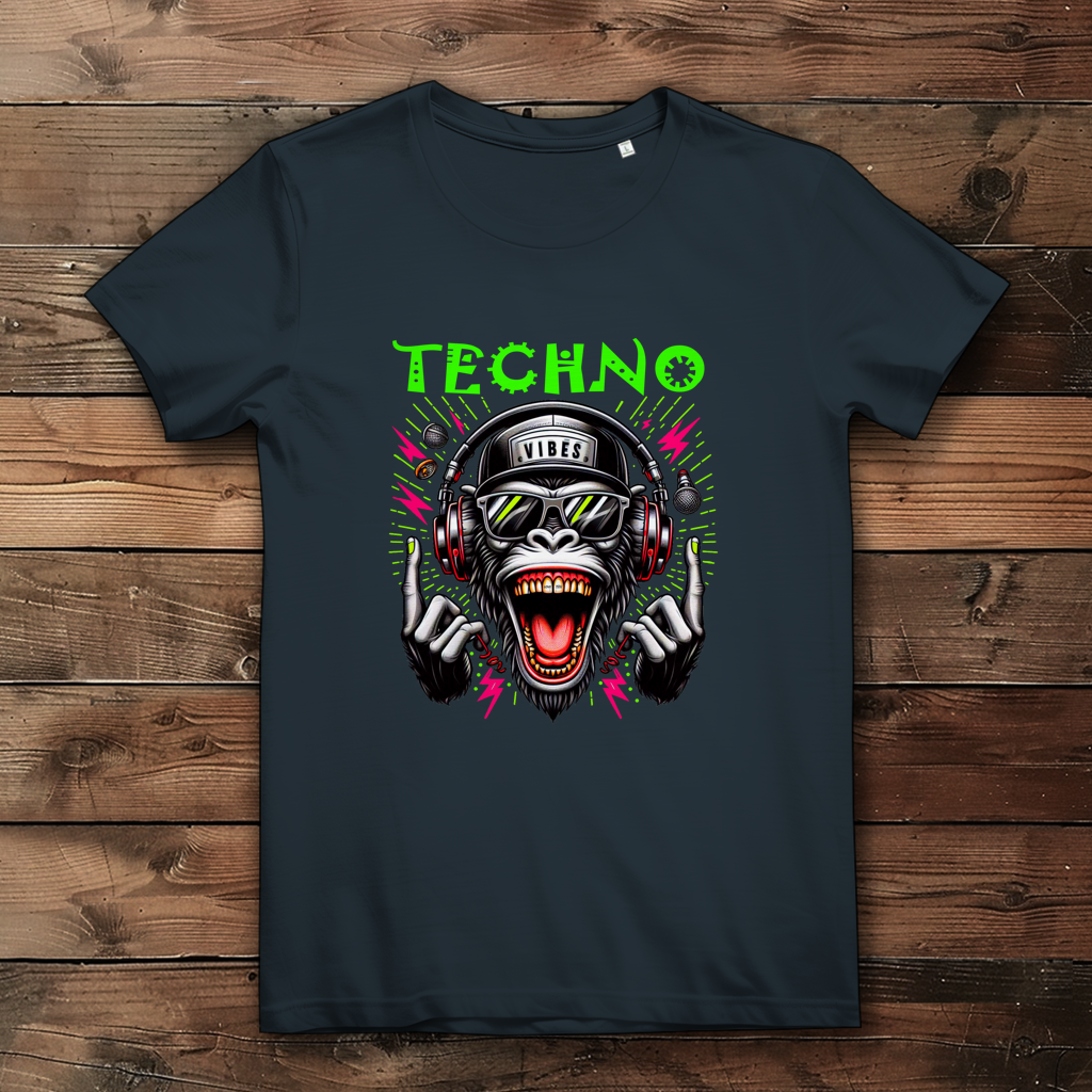 Damen Premium Bio T-Shirt Techno