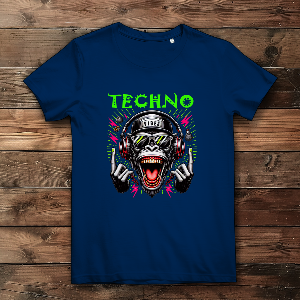 Damen Premium Bio T-Shirt Techno