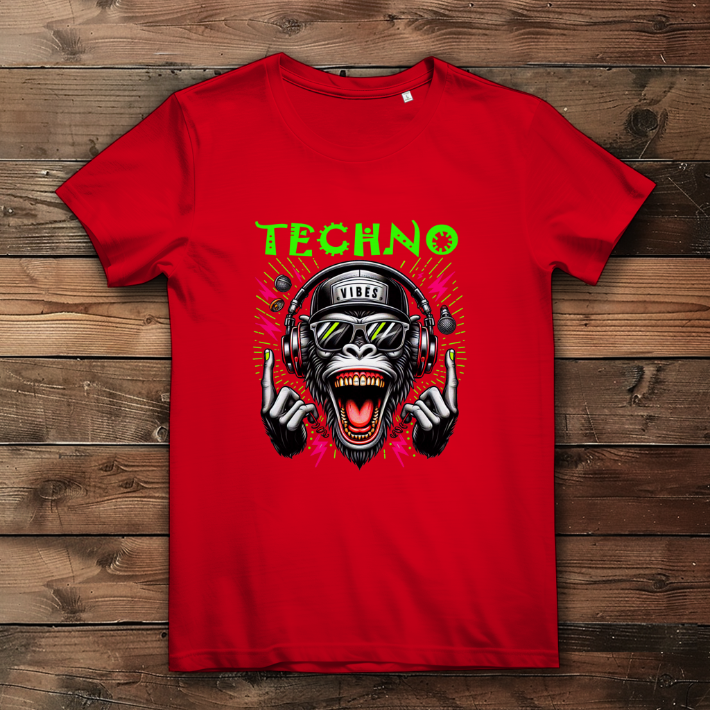 Damen Premium Bio T-Shirt Techno
