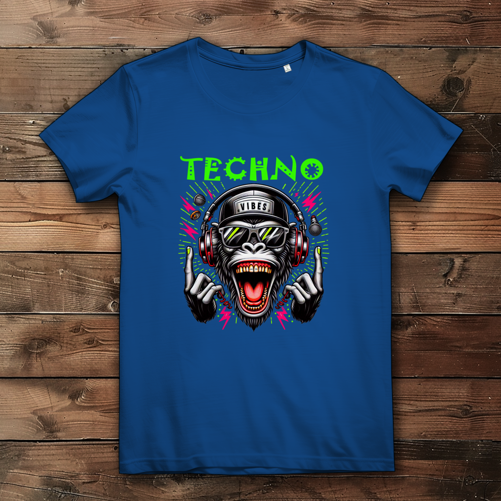 Damen Premium Bio T-Shirt Techno
