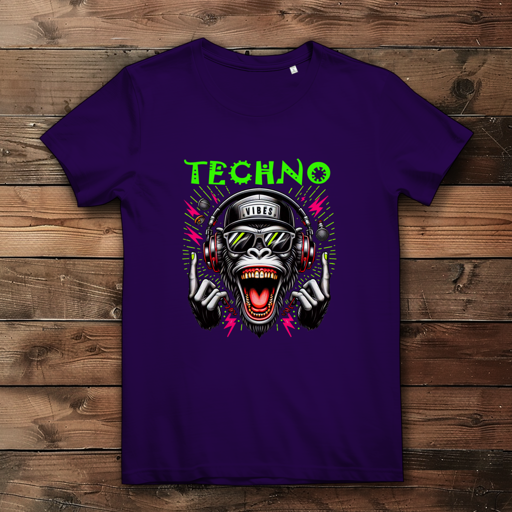 Damen Premium Bio T-Shirt Techno