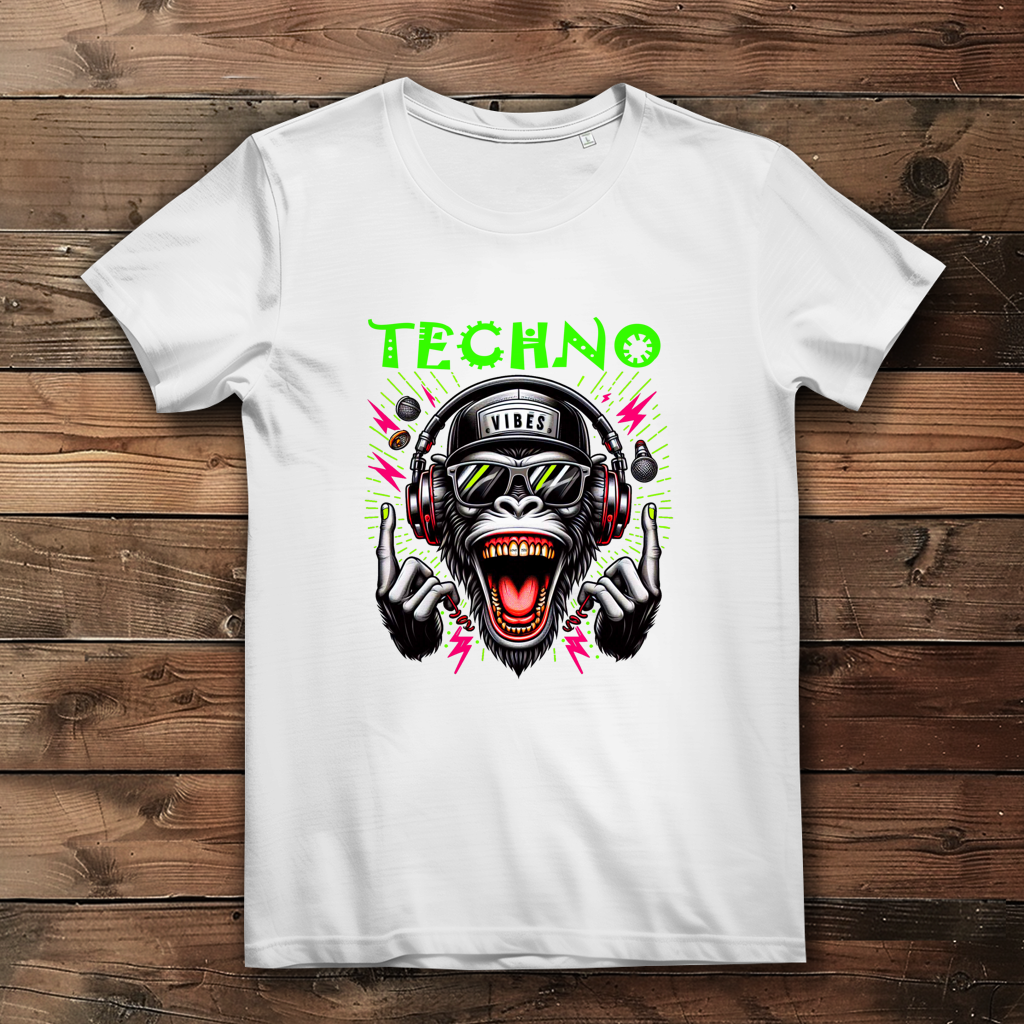 Damen Premium Bio T-Shirt Techno