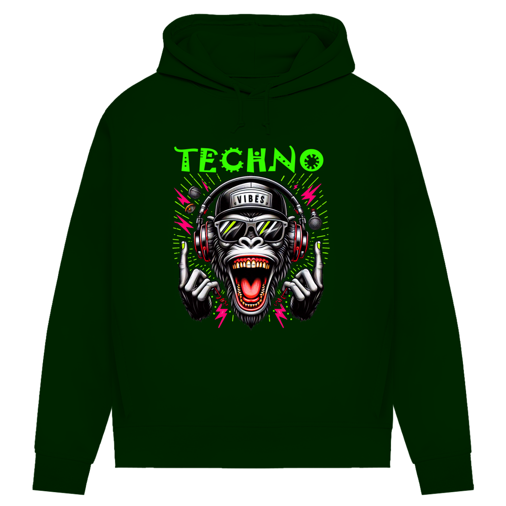 Damen Premium Bio Hoodie Techno