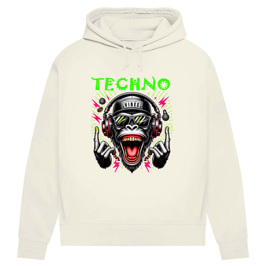 Damen Premium Bio Hoodie Techno