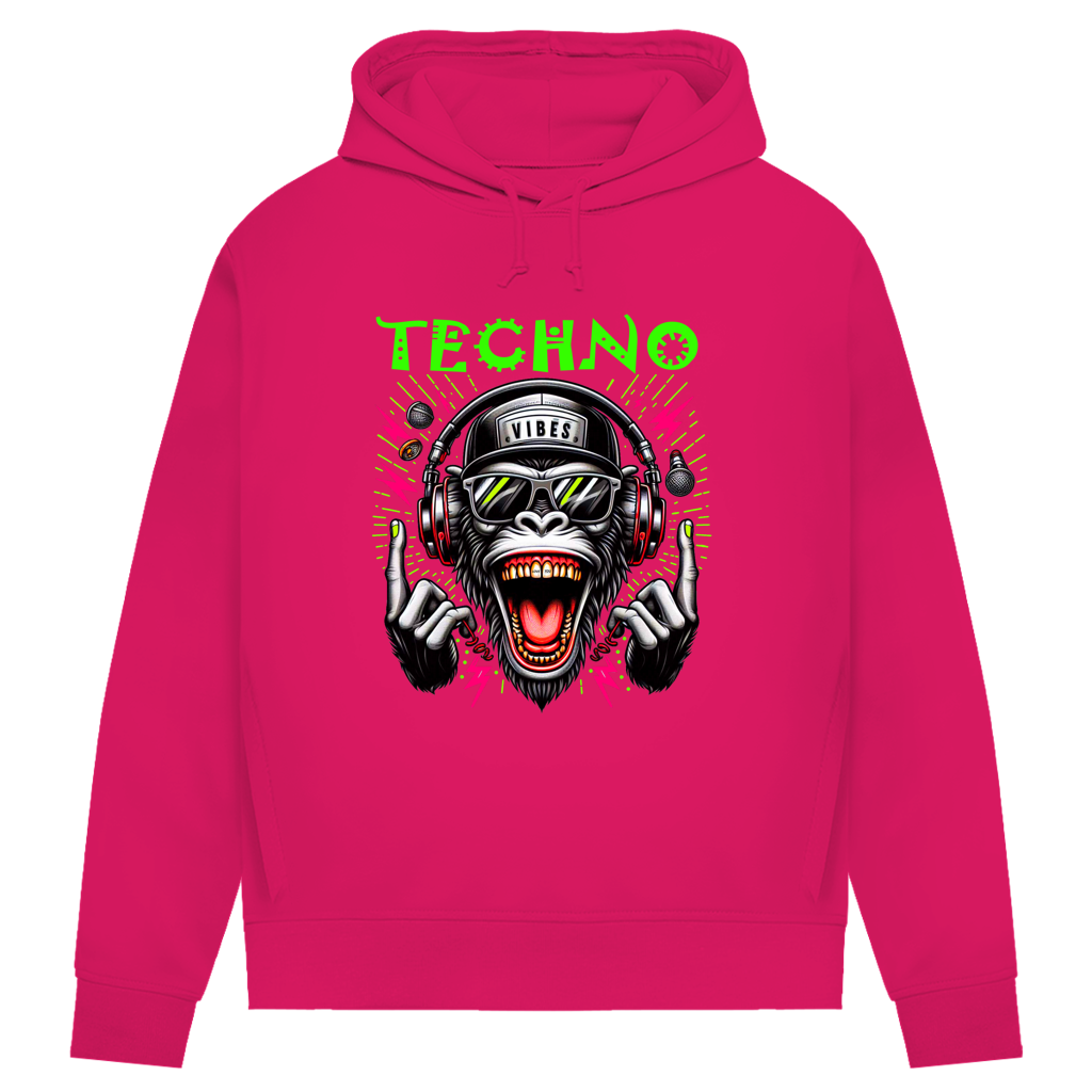 Damen Premium Bio Hoodie Techno