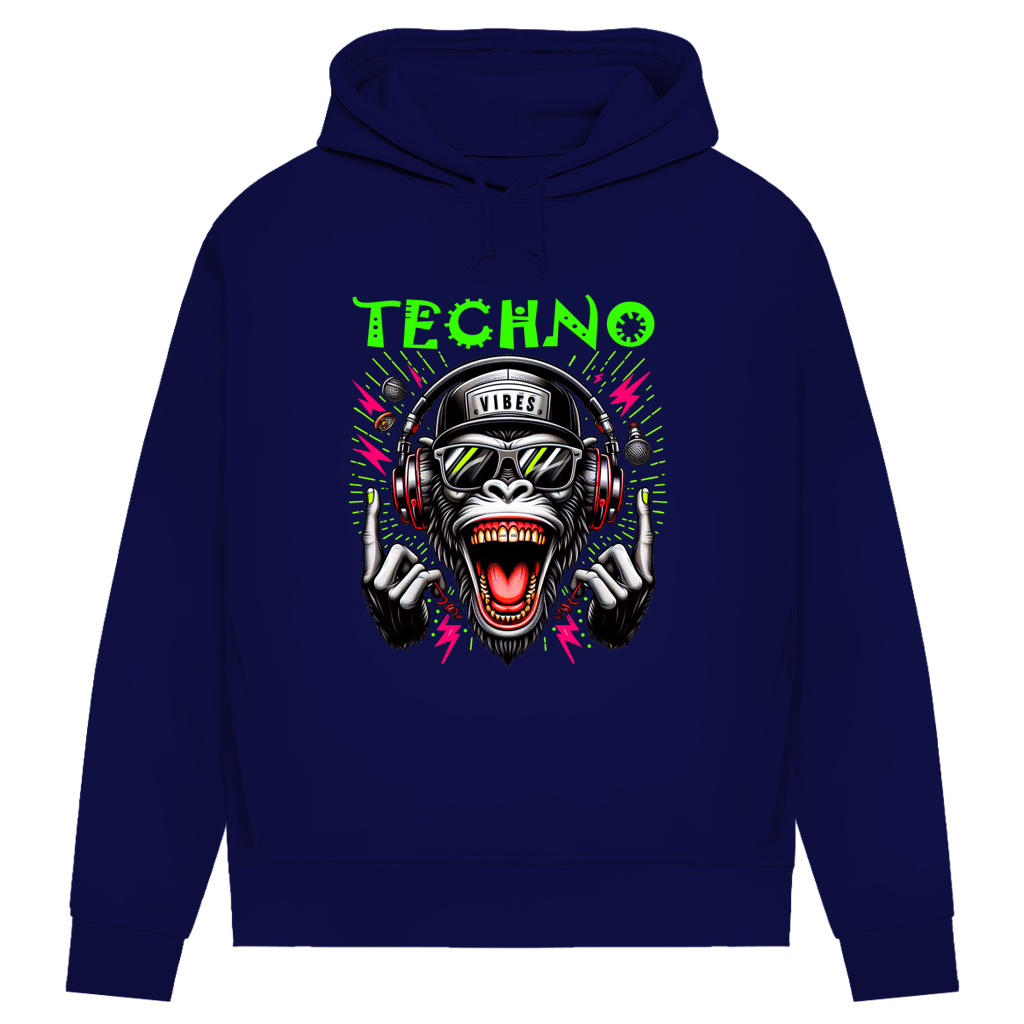 Damen Premium Bio Hoodie Techno