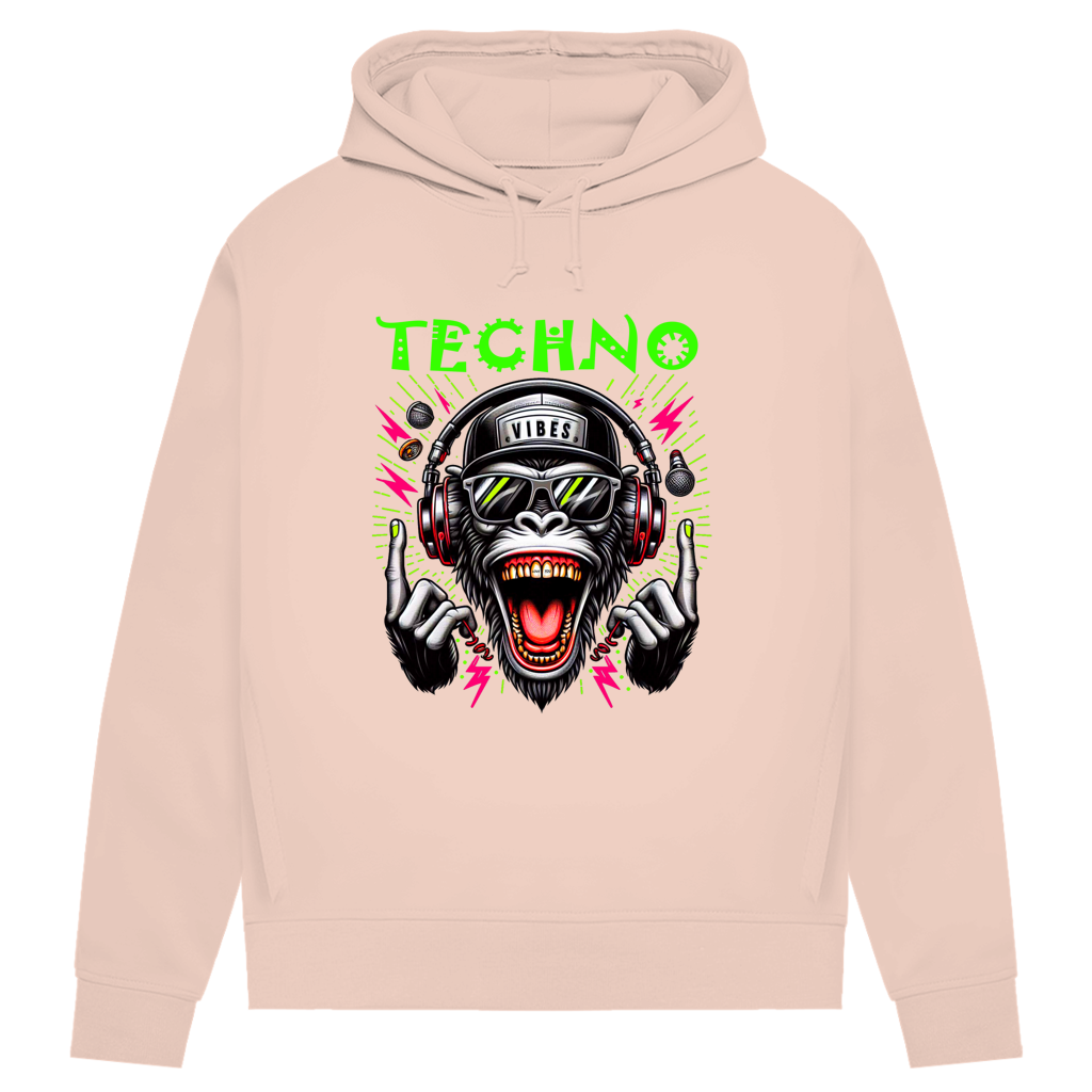 Damen Premium Bio Hoodie Techno