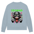 Damen Premium Bio Sweatshirt Techno