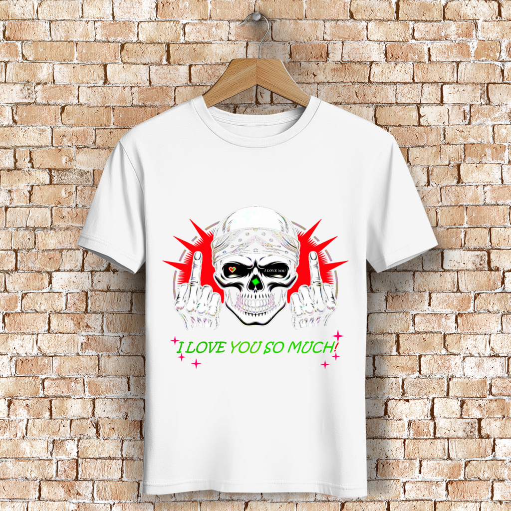 Herren Premium Bio T-Shirt I love you so much