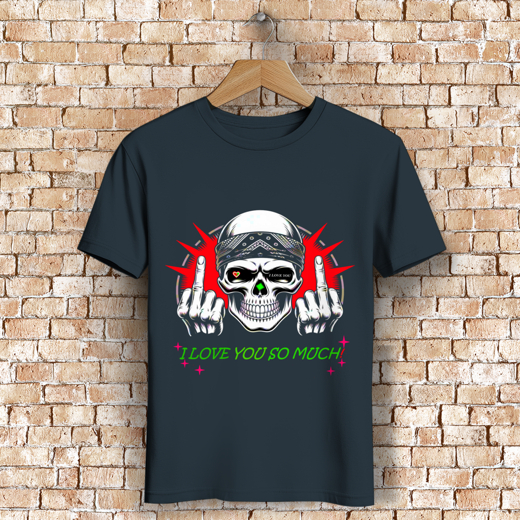 Herren Premium Bio T-Shirt I love you so much